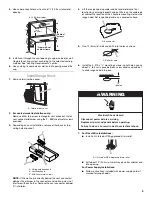 Предварительный просмотр 9 страницы Whirlpool (91.) BUILT-IN Installation And Use Manual