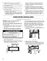 Предварительный просмотр 18 страницы Whirlpool (91.) BUILT-IN Installation And Use Manual