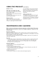 Preview for 6 page of Whirlpool 912 Instructions For Use Manual