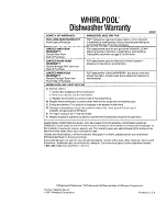 Предварительный просмотр 24 страницы Whirlpool 9200 SERIES Use & Care Manual