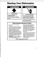 Preview for 5 page of Whirlpool 927 Series Use And Care Manual