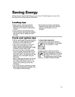 Preview for 23 page of Whirlpool 927 Series Use And Care Manual