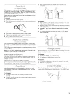 Preview for 19 page of Whirlpool 9754132 Use & Care Manual