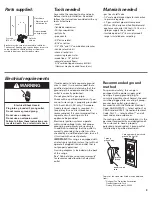 Preview for 3 page of Whirlpool 9758660 Installation Instruction