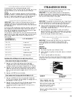 Предварительный просмотр 39 страницы Whirlpool 9758899 Use And Care Manual