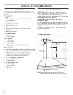 Предварительный просмотр 4 страницы Whirlpool 9760266 Installation Instructions And Use And Care Manual