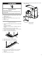 Предварительный просмотр 9 страницы Whirlpool 9760268A Installation Instructions Manual