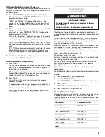 Preview for 15 page of Whirlpool 9761040 Use And Care Manual