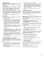 Preview for 17 page of Whirlpool 9761040 Use And Care Manual