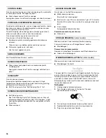 Preview for 18 page of Whirlpool 9761040 Use And Care Manual