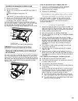 Preview for 29 page of Whirlpool 9761413 Installation Instructions Manual