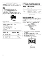 Preview for 14 page of Whirlpool 9761862 Use And Care Manual