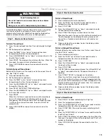 Preview for 19 page of Whirlpool 9761862 Use And Care Manual