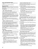 Preview for 22 page of Whirlpool 9761862 Use And Care Manual