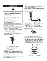 Preview for 7 page of Whirlpool 9761893A Installation Instructions Manual