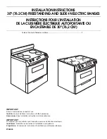 Preview for 1 page of Whirlpool 9762035 Installation Instructions Manual