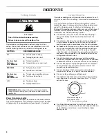 Preview for 6 page of Whirlpool 9762257 Use And Care Manual