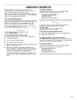 Preview for 19 page of Whirlpool 9762257 Use And Care Manual