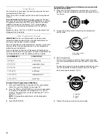 Preview for 10 page of Whirlpool 9762358A Use And Care Manual