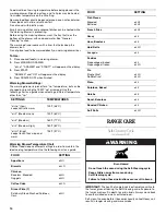 Preview for 14 page of Whirlpool 9762363A Use And Care Manual