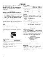 Preview for 14 page of Whirlpool 9762365 Use And Care Manual