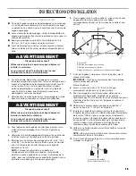 Предварительный просмотр 19 страницы Whirlpool 9763375 Installation Instructions And Use And Care Manual