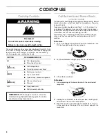 Предварительный просмотр 6 страницы Whirlpool 9782475A Use & Care Manual
