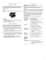 Preview for 7 page of Whirlpool 9782475A Use & Care Manual