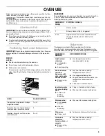 Предварительный просмотр 9 страницы Whirlpool 9782475A Use & Care Manual