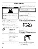 Preview for 6 page of Whirlpool 98014378 Use And Care Manual