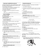 Preview for 11 page of Whirlpool 98014378 Use And Care Manual