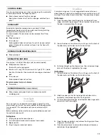 Предварительный просмотр 11 страницы Whirlpool 98017488 Use And Care Manual
