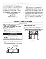 Preview for 7 page of Whirlpool 99043751B Installation Instructions And Use & Care Manual