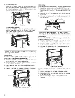 Preview for 8 page of Whirlpool 99043751B Installation Instructions And Use & Care Manual