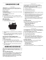 Preview for 11 page of Whirlpool 99043751B Installation Instructions And Use & Care Manual