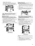 Preview for 19 page of Whirlpool 99043751B Installation Instructions And Use & Care Manual