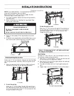 Предварительный просмотр 7 страницы Whirlpool 99044504A Installation Instructions And Use & Care Manual