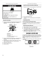 Предварительный просмотр 10 страницы Whirlpool 99044504A Installation Instructions And Use & Care Manual