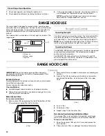 Предварительный просмотр 12 страницы Whirlpool 99044506A Installation Instructions And Use And Care Manual