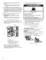 Предварительный просмотр 24 страницы Whirlpool 99044506A Installation Instructions And Use And Care Manual