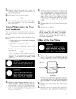 Preview for 17 page of Whirlpool AC0062XM0 Use & Care Manual