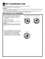 Preview for 8 page of Whirlpool ACD052MM0 Use And Care Manual