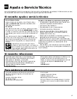 Preview for 27 page of Whirlpool ACD052MM0 Use And Care Manual