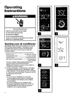 Preview for 4 page of Whirlpool ACD122XG0 Use & Care Manual