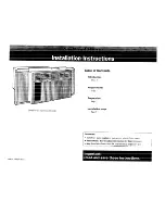 Preview for 13 page of Whirlpool ACD122XG0 Use & Care Manual