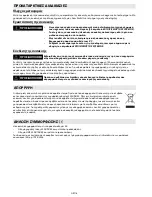 Preview for 118 page of Whirlpool ACE 102 IX Instructions For Use Manual