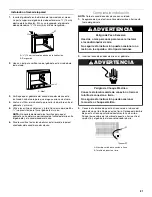 Предварительный просмотр 21 страницы Whirlpool ACE082XP1 Use And Care Manual