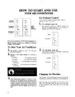 Preview for 8 page of Whirlpool ACE094XM0 Use And Care Manual