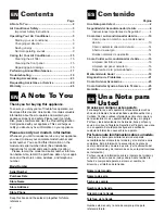 Preview for 2 page of Whirlpool ACE184XL0 Use And Care Manual