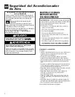 Preview for 4 page of Whirlpool ACE184XL0 Use And Care Manual